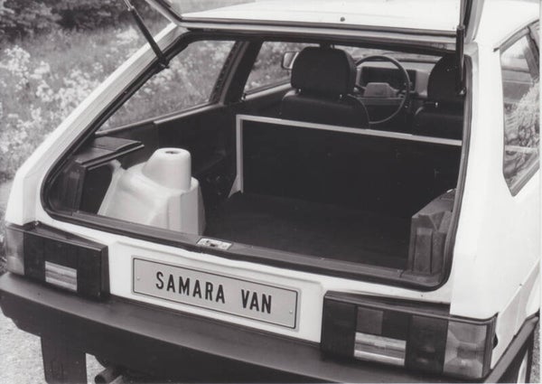 Lada Samara Van, press photo, Dutch, 1980s