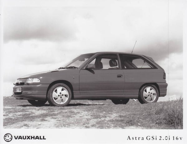 Vauxhall Astra GSi 2.0i 16v, press photo, UK, 1992