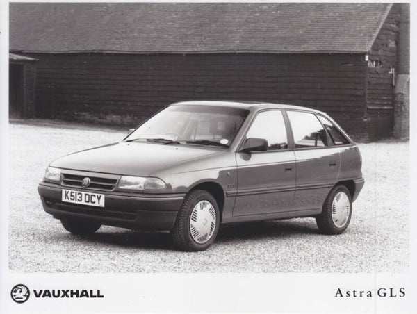 Vauxhall Astra GLS, press photo, UK, 1992