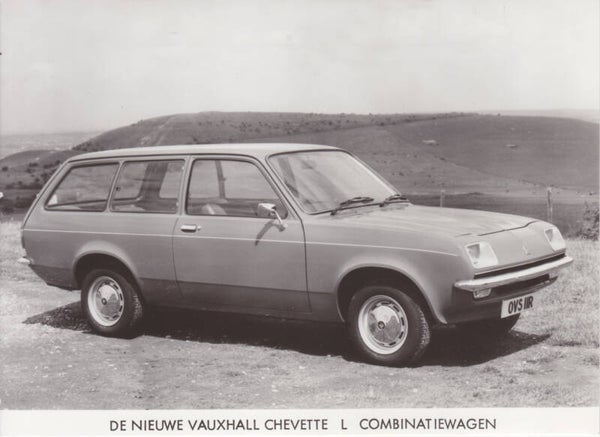 Vauxhall Chevette L Estate, press photo, UK, 1978