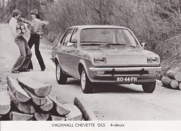 Vauxhall Chevette GLS 4-Door, press photo, Dutch, 1976