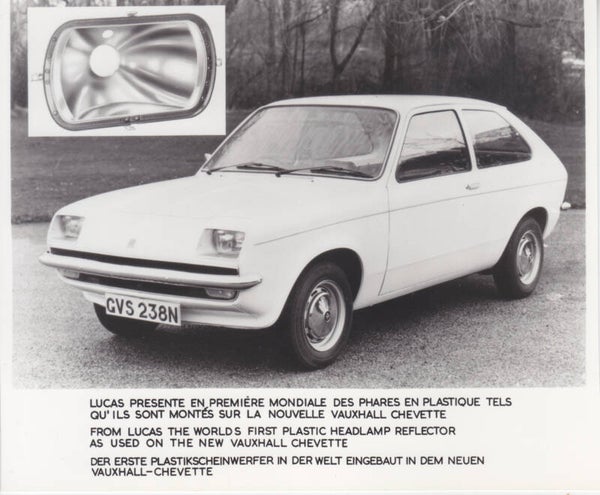 Vauxhall Chevette Hatchback, press photo, International, 1974