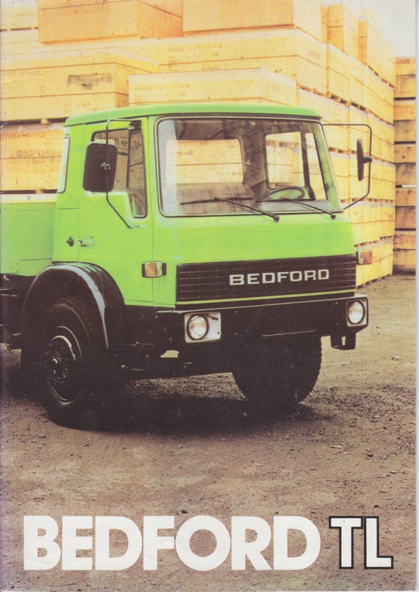 Bedford TL-Series truck program, 20 pages, Dutch, 1980s