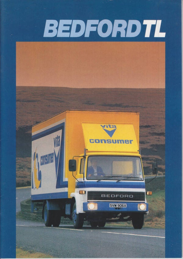 Bedford TL-Series truck program, 22 pages, Dutch, 1981