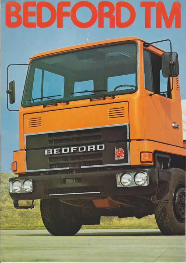 Bedford TM-Series truck program, 16 pages, Dutch, 1974