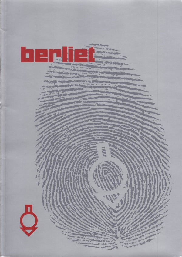 Berliet company overview  & program booklet, 32 pages, English/Spanish, 1/1971