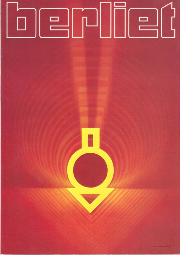 Berliet company overview  & program booklet, 26 pages, Dutch/French, 11/1974