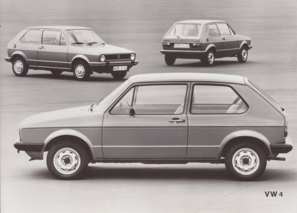 Volkswagen Golf I 3-Door, press photo, German, 1976