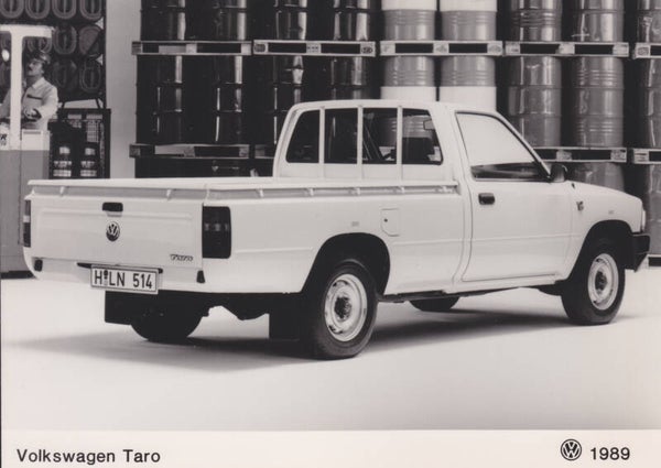 Volkswagen Taro Pick-up, press photo, German, 1989