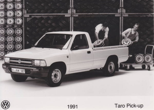 Volkswagen Taro Pick-up, press photo, German, 1991