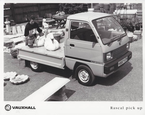 Vauxhall Rascal Pick-up, press photo, UK, 1990
