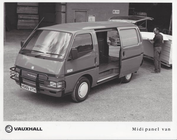Vauxhall Midi Panel Van, press photo, UK, 1990