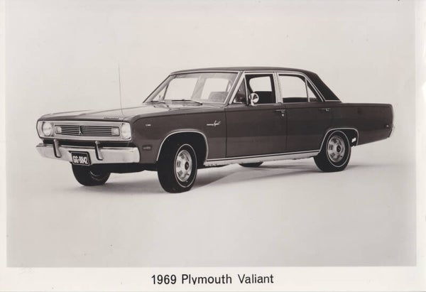 Plymouth Valiant press photo, USA, 1969