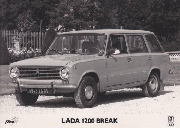 Lada 1200 Break press photo, French, 1984