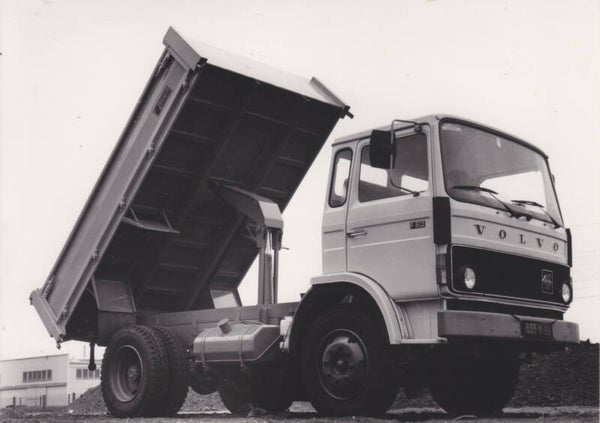 Volvo F613 truck, press photo, Sweden, c1977
