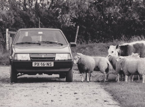 Lada Samara, press photo, Dutch, c1988