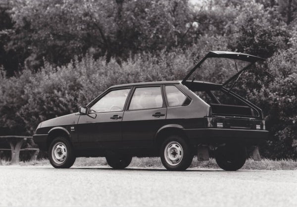 Lada Samara, press photo, Dutch, c1988