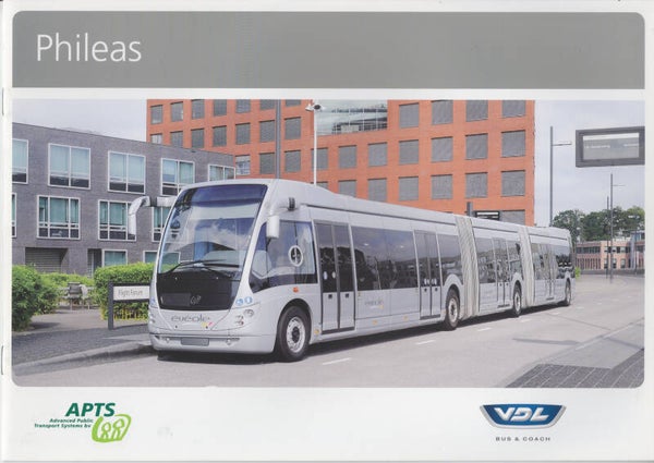 VDL Phileas Bus & Coach, brochure, 8 pages, Dutch, 2012