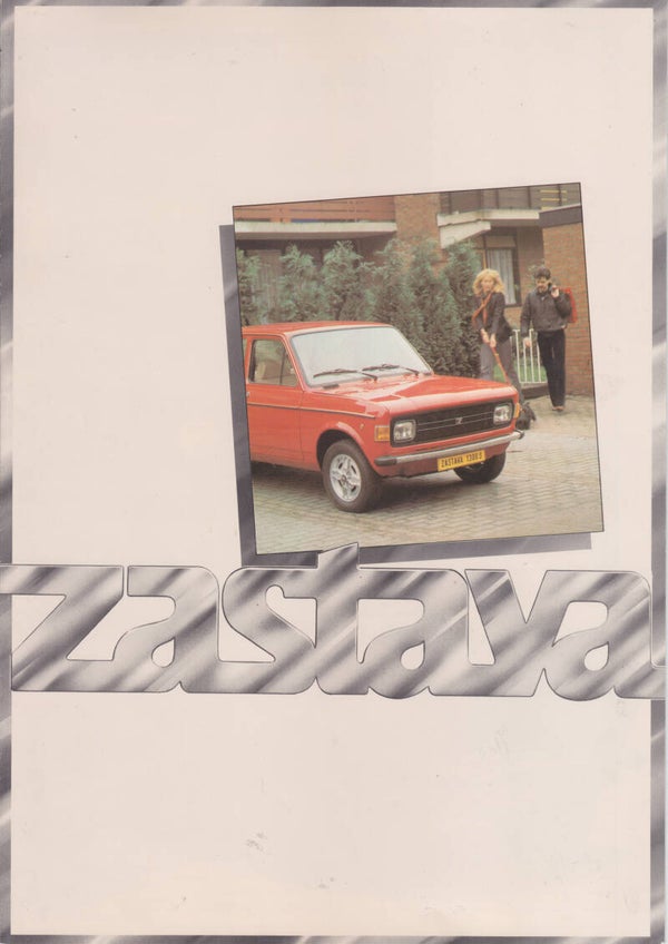 Zastava 1100/Super/1300 Special, 6 pages, Dutch, 1981