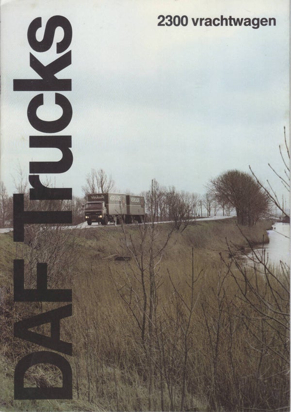 DAF 2300 Truck, 16 pages, Dutch, 01/1980