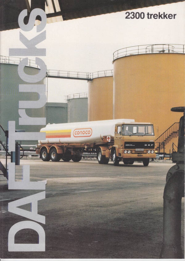 DAF 2300 Tractor truck, 16 pages, Dutch, 06/1980