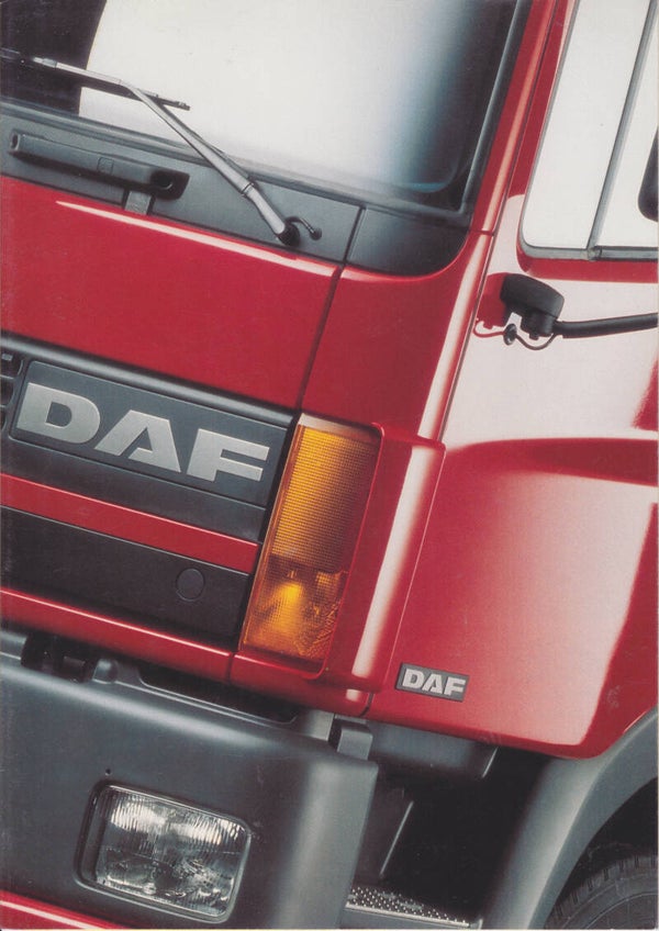 DAF program, 8 pages, France, 7/1993