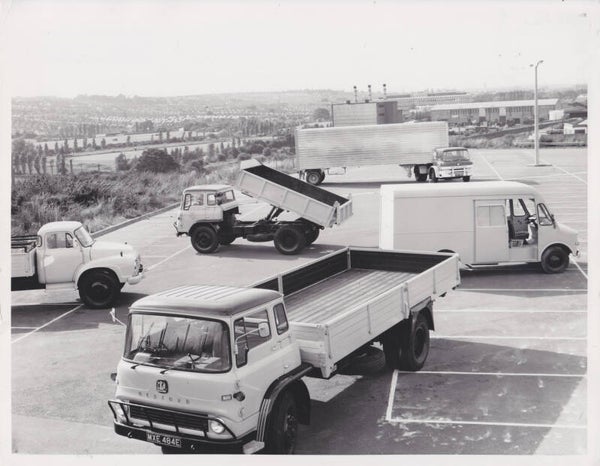 Bedford Truck program, press photo, UK, 1967