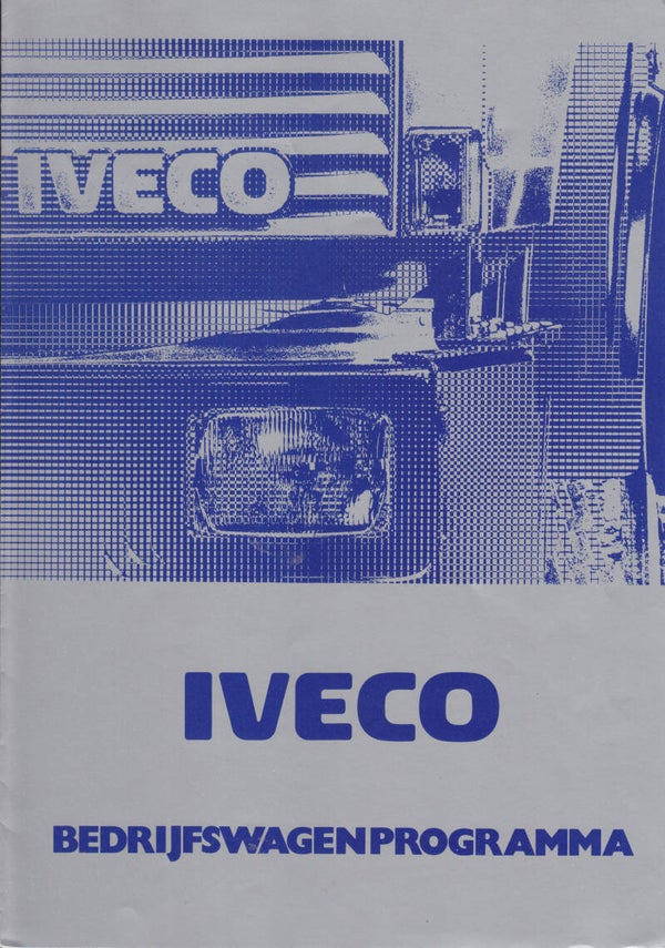 Iveco Truck program, 6 pages, Dutch, 2/1982