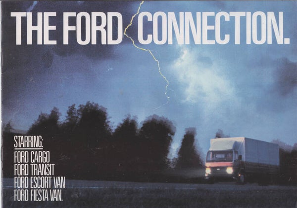 Ford Vans & Trucks, 16 pages, Dutch, c1980