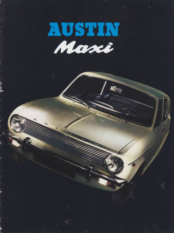 Austin Maxi 1500, sales brochure, 12 pages, Dutch, c1967