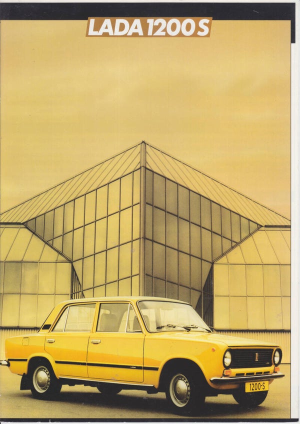 Lada 1200 S Sedan, 4 pages, Dutch, 1980s