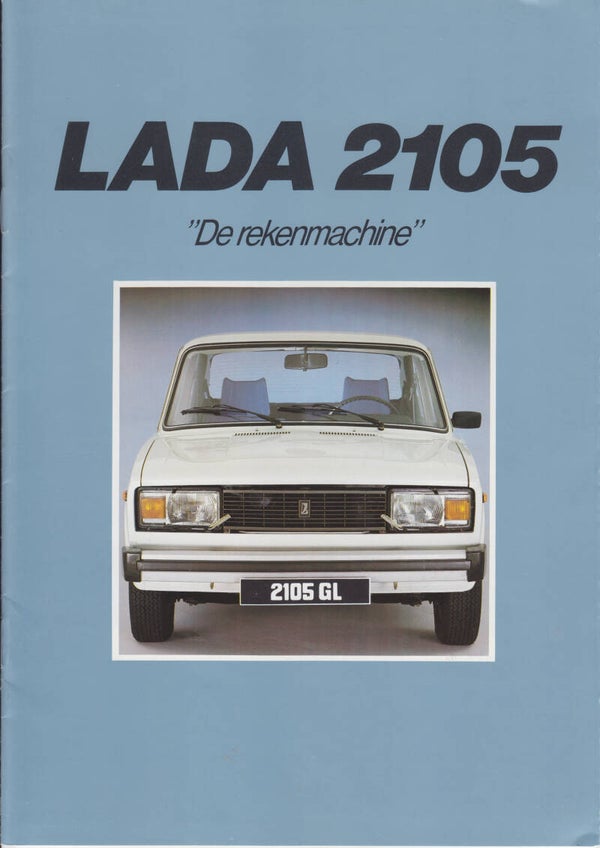 Lada 2105 Sedan, 14 pages, Belgium, 12/1985