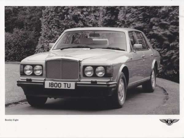 Bentley Eight, large press photo, UK, c1986