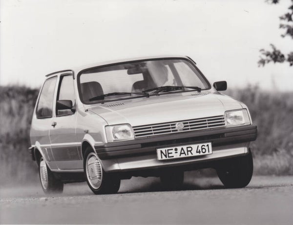 MG Metro 1300, press photo, Swiss, 1986 [DIN A6]