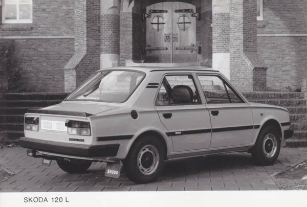 Skoda 120L, press photo, CSSR, 1980s