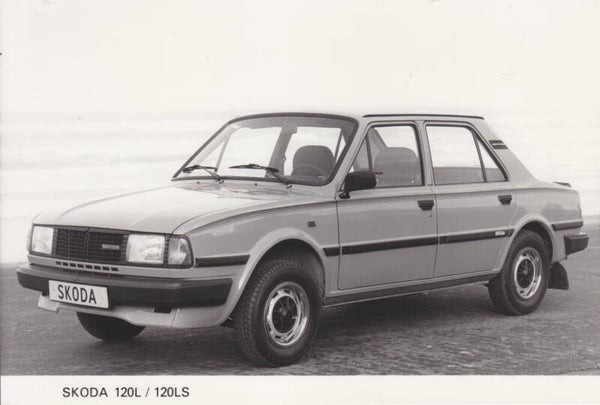 Skoda 120L/120LS, press photo, CSSR, 1980s
