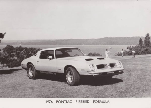Pontiac Firebird Formula, press photo, USA, 1976
