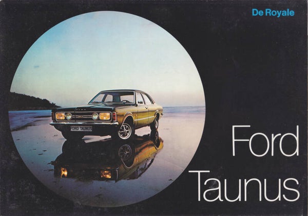 Ford Taunus range, sales folder, 8 pages, Dutch, 2/1971