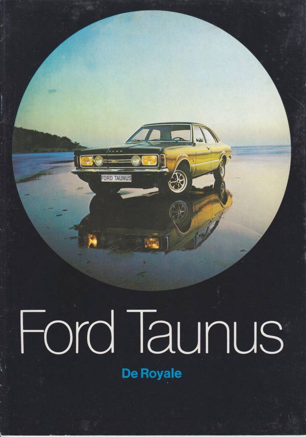 Ford Taunus range, sales brochure, 28 pages, Dutch, 9/1970