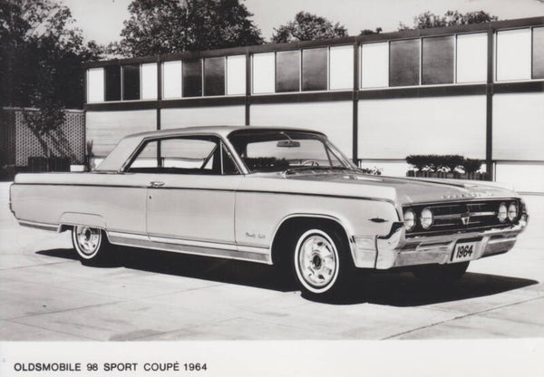 Oldsmobile 98 Sport Coupe, press photo, USA, 1964
