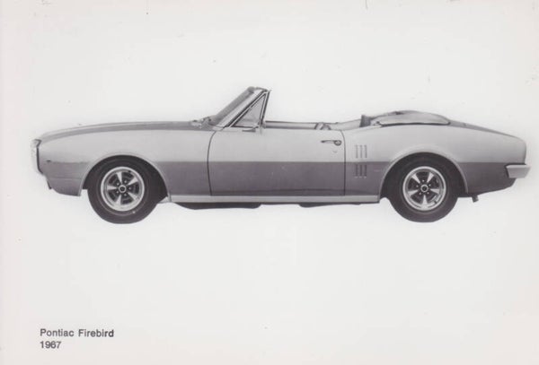 Pontiac Firebird Convertible, press photo, USA, 1967