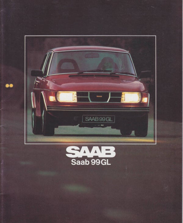 Saab 99 GL 2-/4-door, sales brochure, 24 pages, Dutch, 1979