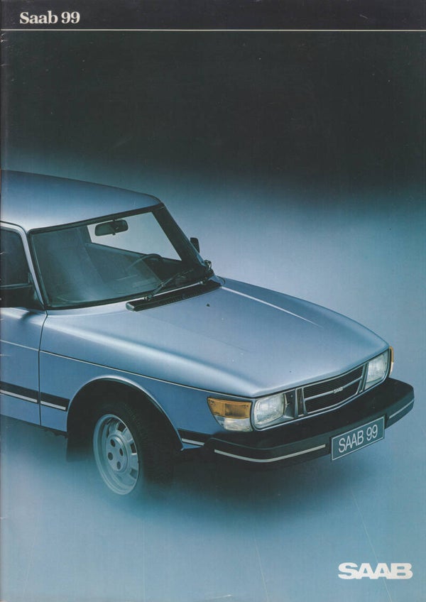Saab 99 GL 2-/4-door, sales brochure, 24 pages, Dutch, 1984