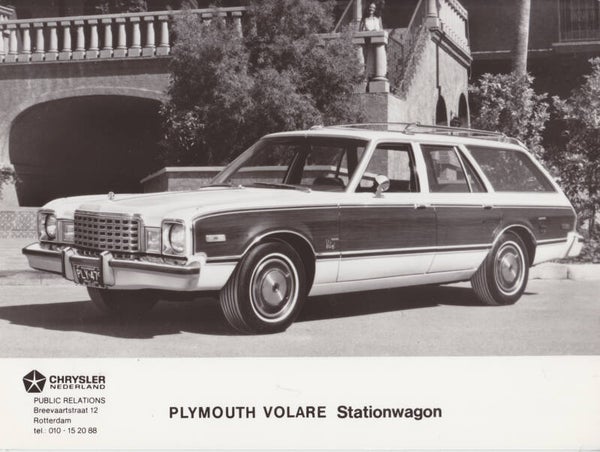 Plymouth Volare Stationwagon, press photo, USA, 1979
