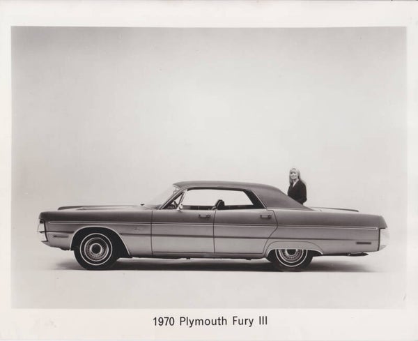 Plymouth Fury III Hardtop Sedan, press photo, USA, 1970
