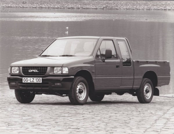 Opel Campo Sportscab, press photo, Dutch, 3/1993