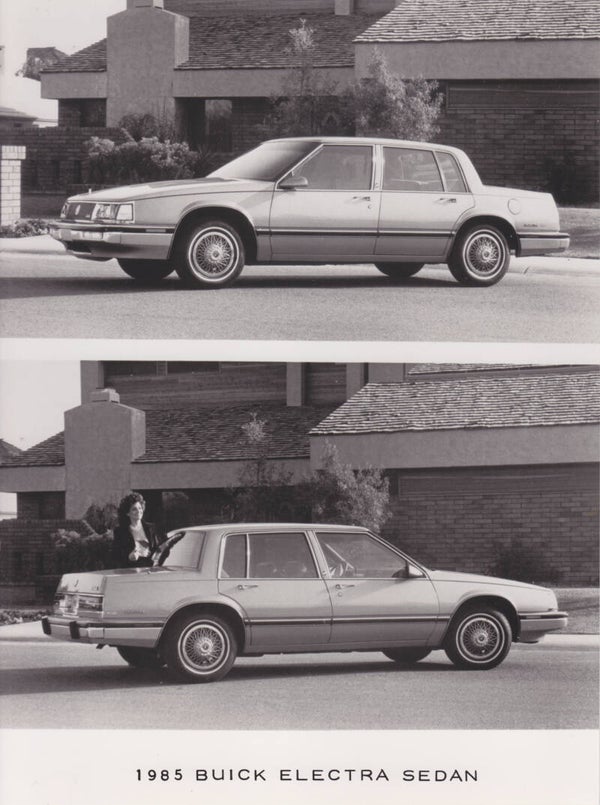 Buick Electra Sedan, press photo, USA, 1985