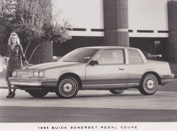 Buick Somerset Regal Coupe, press photo, USA, 1985