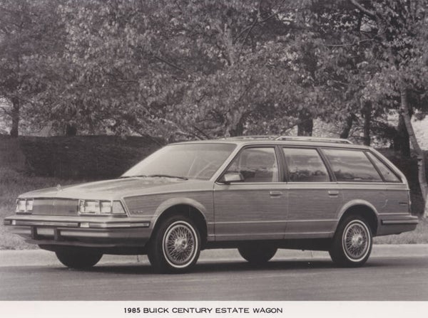 Buick Century Estate Wagon, press photo, USA, 1985