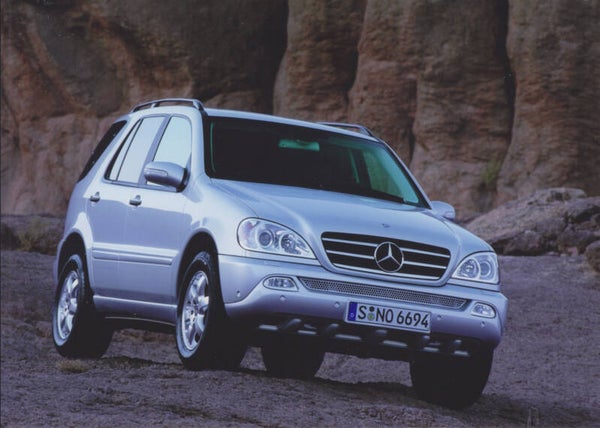 Mercedes-Benz M-class, press photo, Germany, 1997